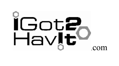 Logo with text 'Got2HavIt' and hexagonal shapes.